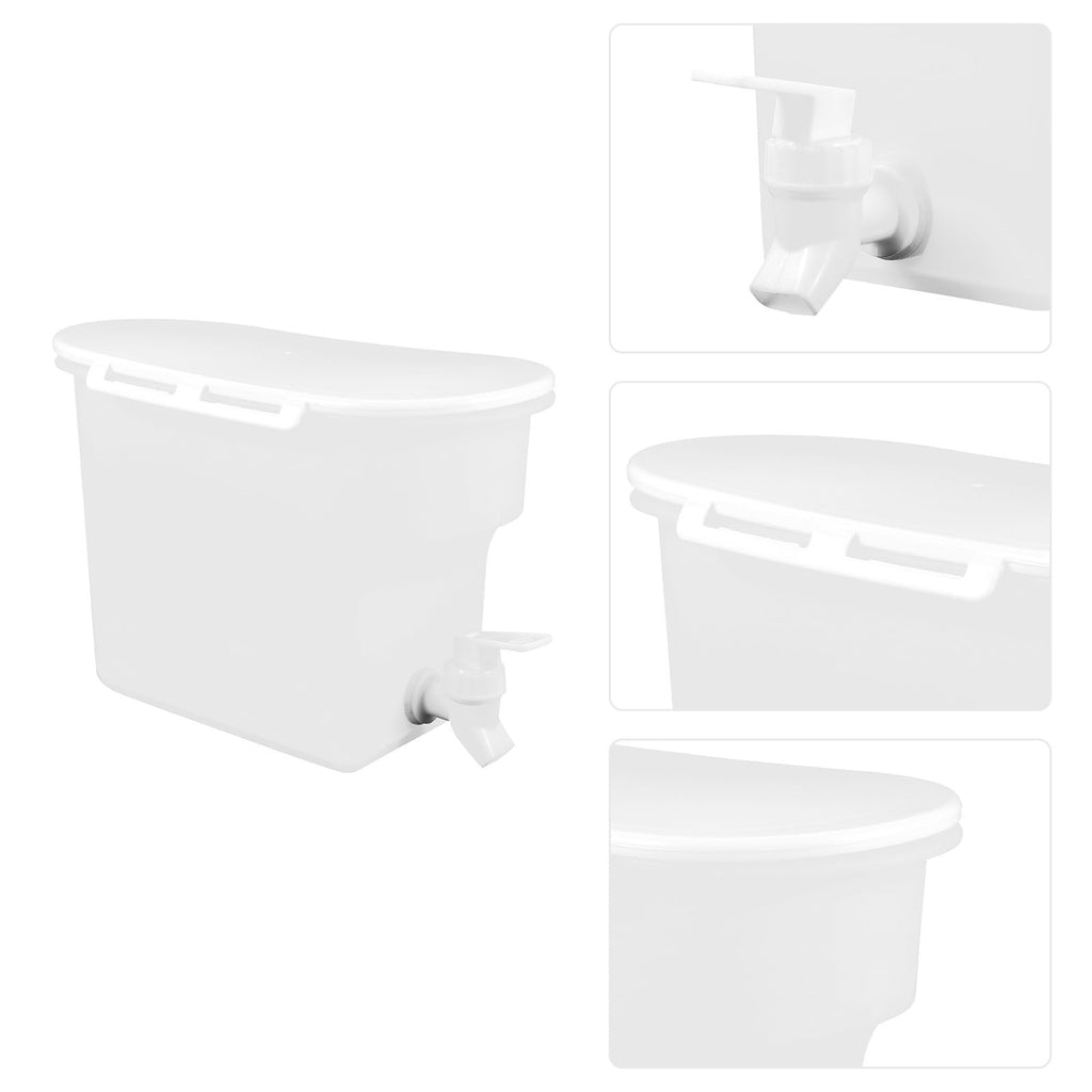 Large-capacity Heat-resistant Pp Cold Water Jug with Faucet B660