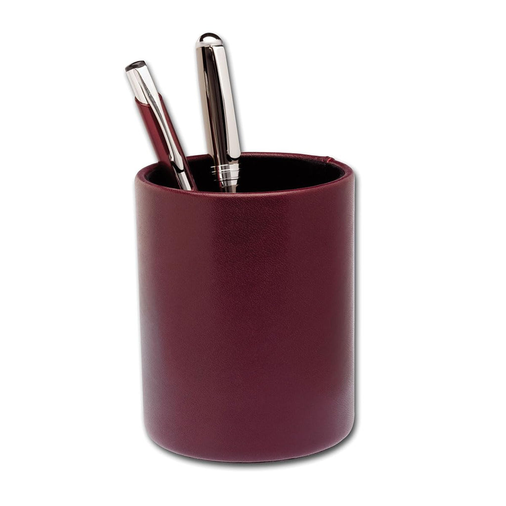 Burgundy Leather 7-Piece Desk Set S3507