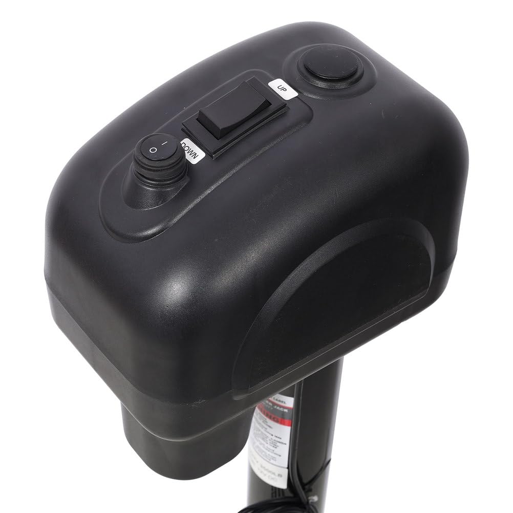 3500 lbs 12V Electric Trailer Jack with 18" Drop Leg C6455