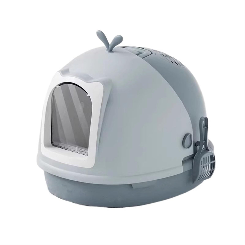 Covered Cat Litter Box with Scoop T61555