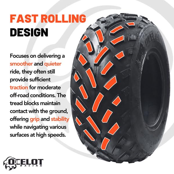 19x7-8 All Terrain 4-Ply ATV Tires K3666