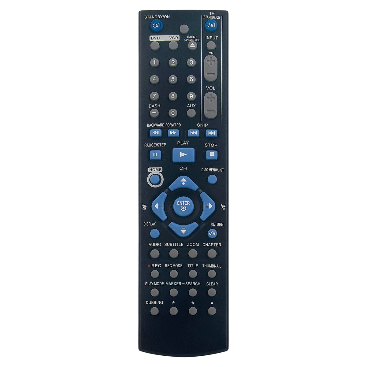 Replace Remote Control for JVC DVR DVD VCR Combo U702