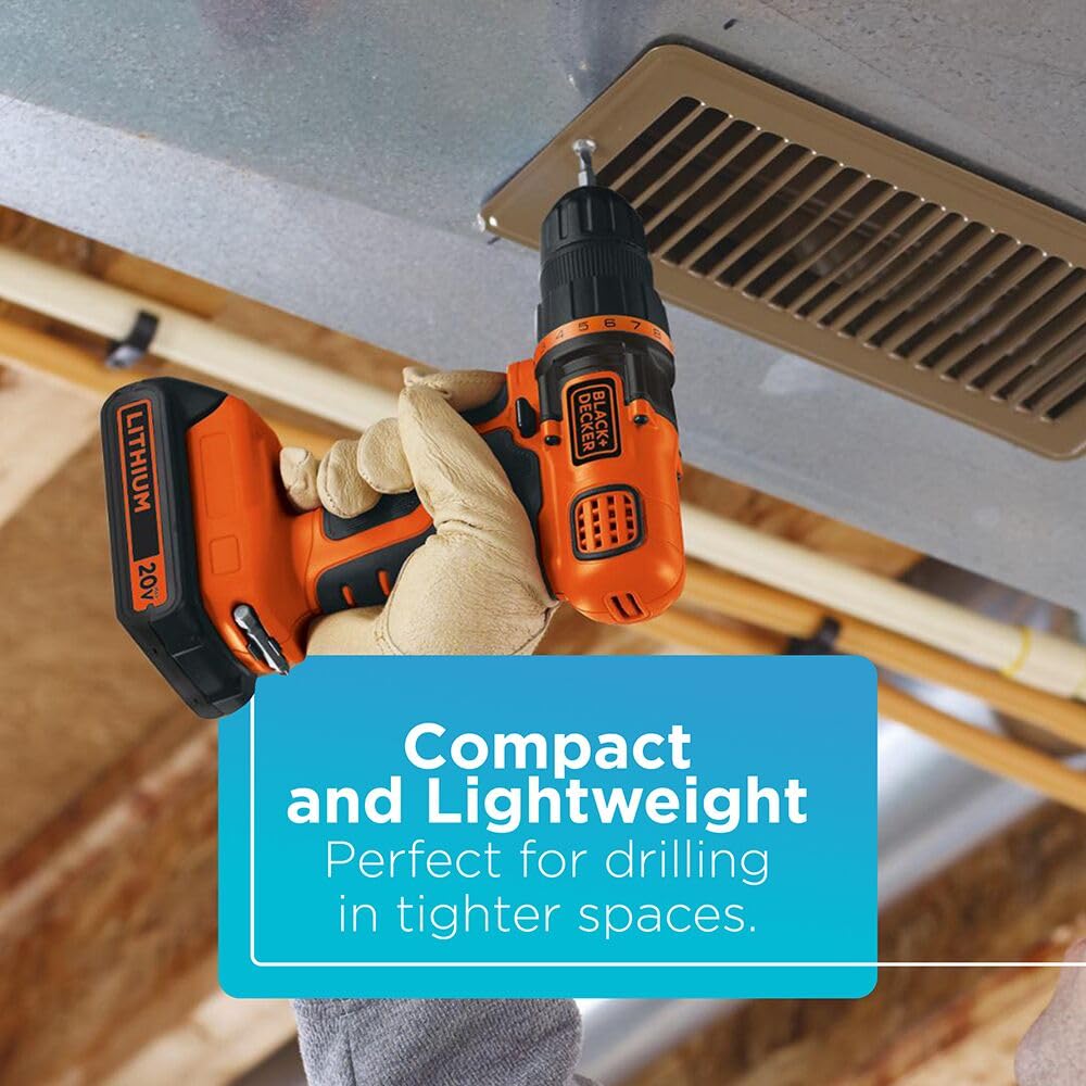 20V MAX Cordless Drill and Driver 3/8 Inch Q834