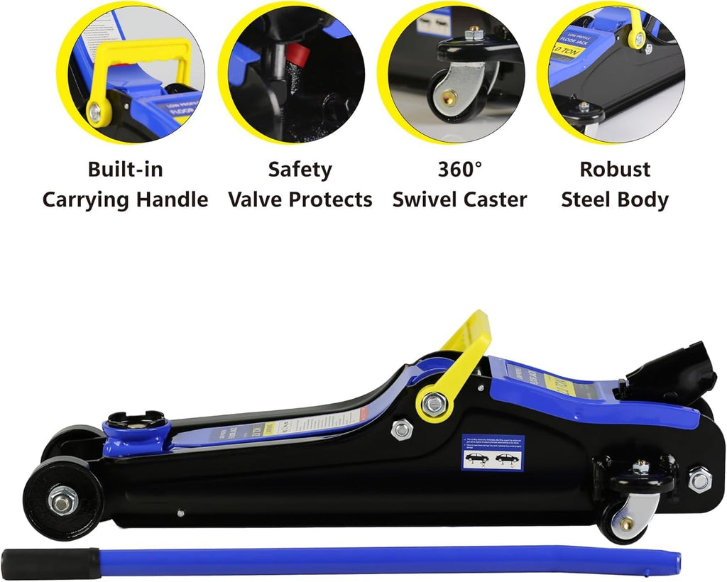 2 Ton Low Profile Hydraulic Floor Jack S281