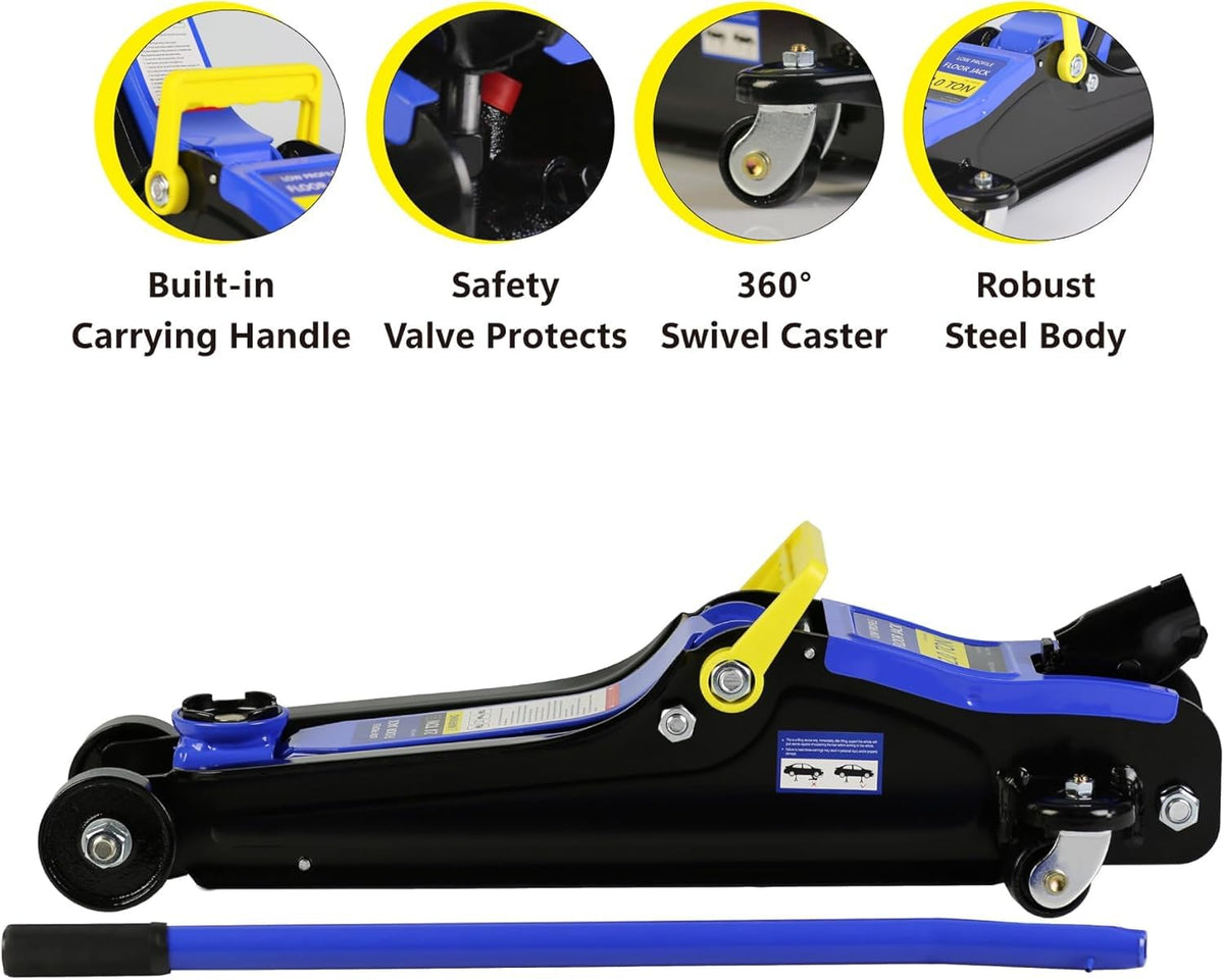 2 Ton Low Profile Hydraulic Floor Jack S281