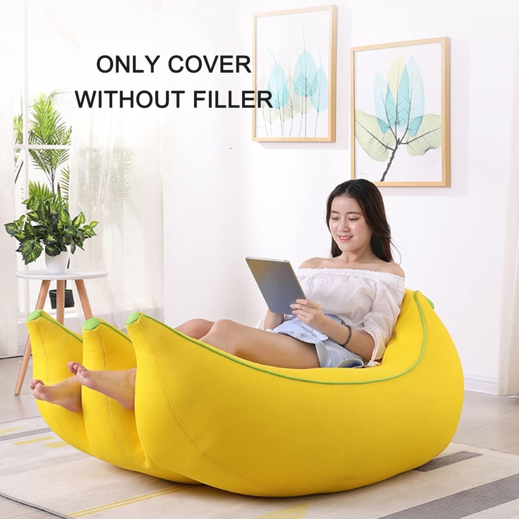 Lazy Sofa Bean Bag Cover 110 * 70 * 70cm F372535