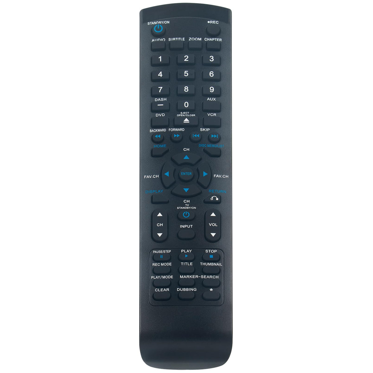 Replace Remote Control for JVC DVR DVD VCR Combo U702