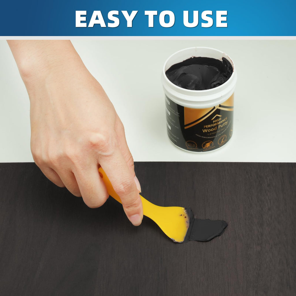 Black Wood Filler Putty 9.87 Ounce B1383