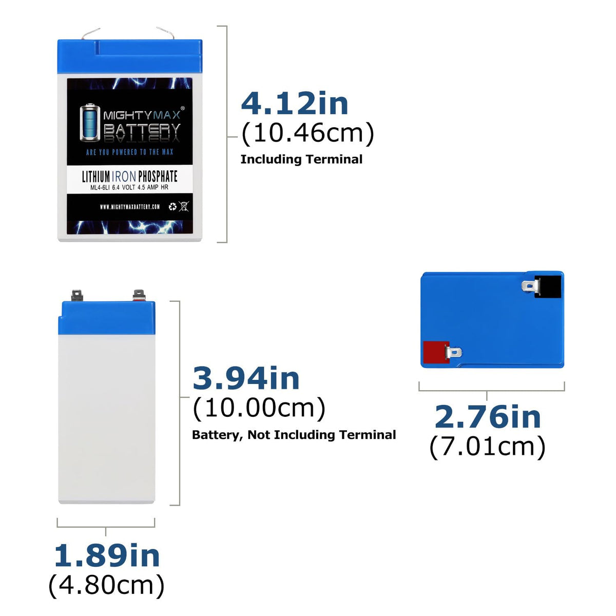 6V 4.5AH Lithium Replacement Battery R70917