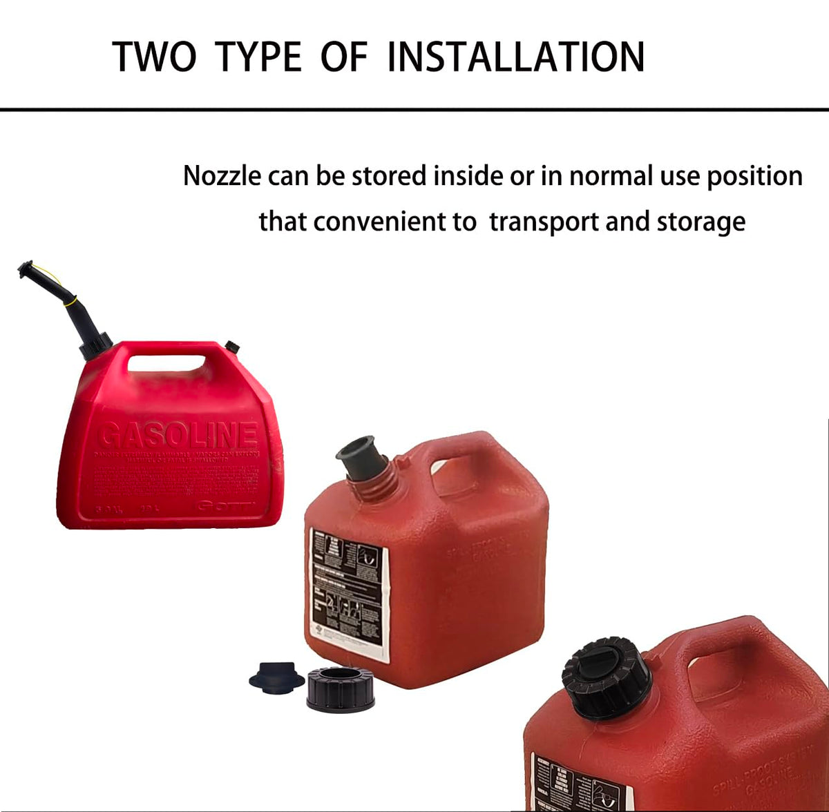 Gas Can Spout Replacement Kit R410