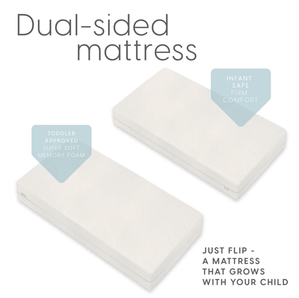 Infant Crib and Toddler Mattress, Machine Washable Waterproof Cover A4494