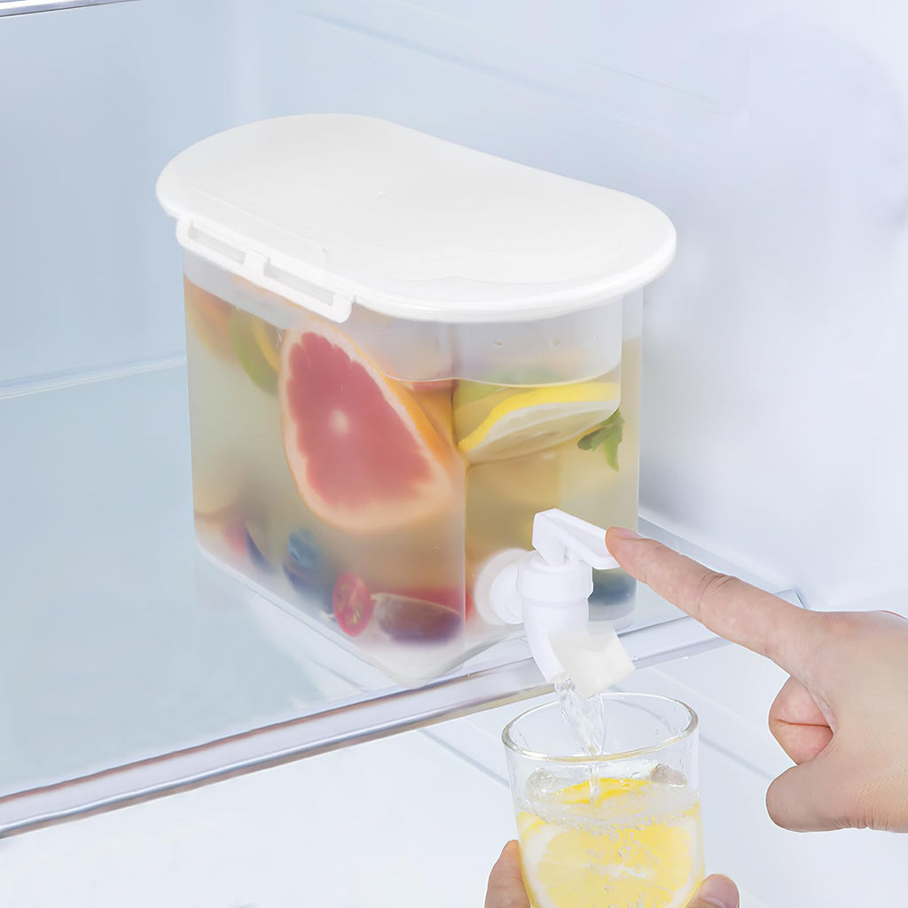 Large-capacity Heat-resistant Pp Cold Water Jug with Faucet B660