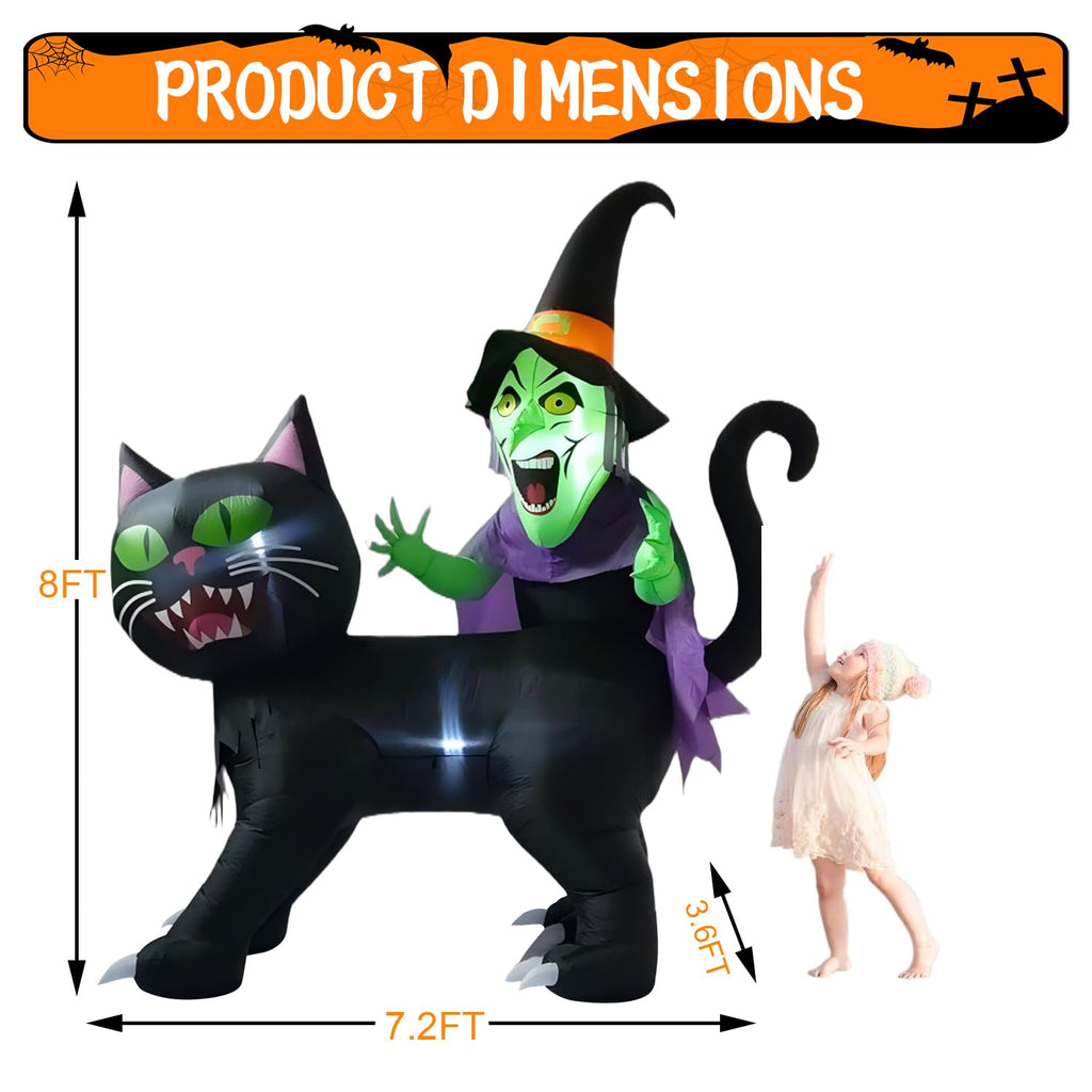 8ft Halloween Inflatable L826373