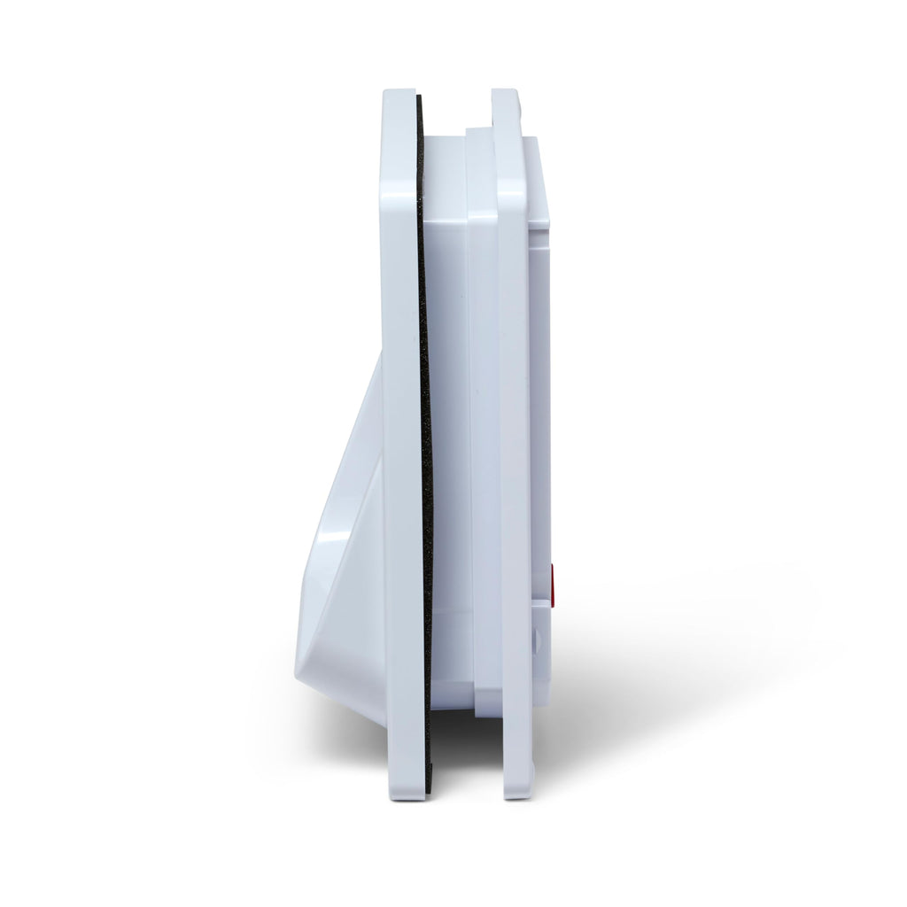 Electromagnetic 4-Way-Locking Cat Flap with 2 Collar Keys White P282642