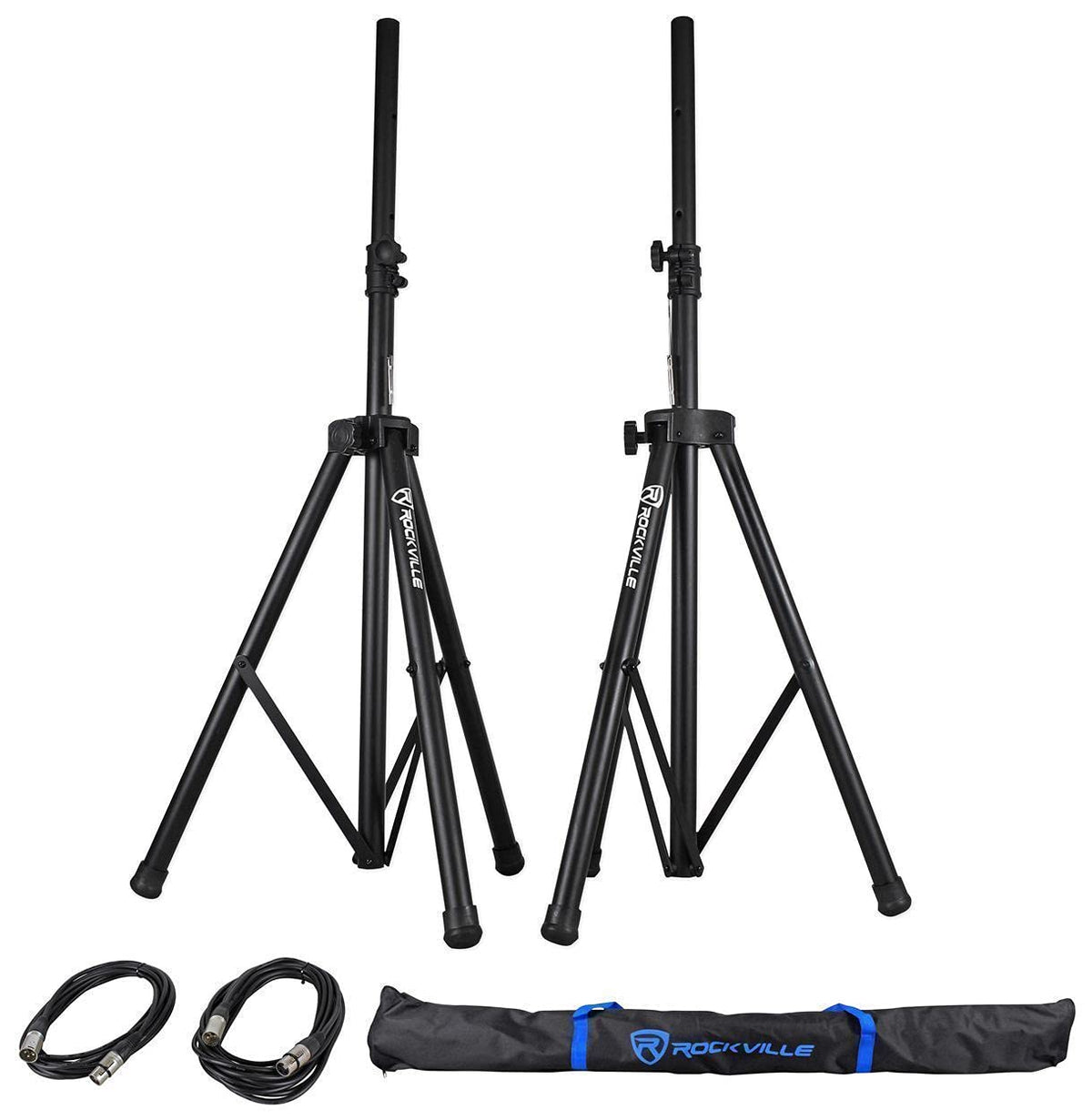 15" 1000W PA Speaker 2-Pack with Mics J72050