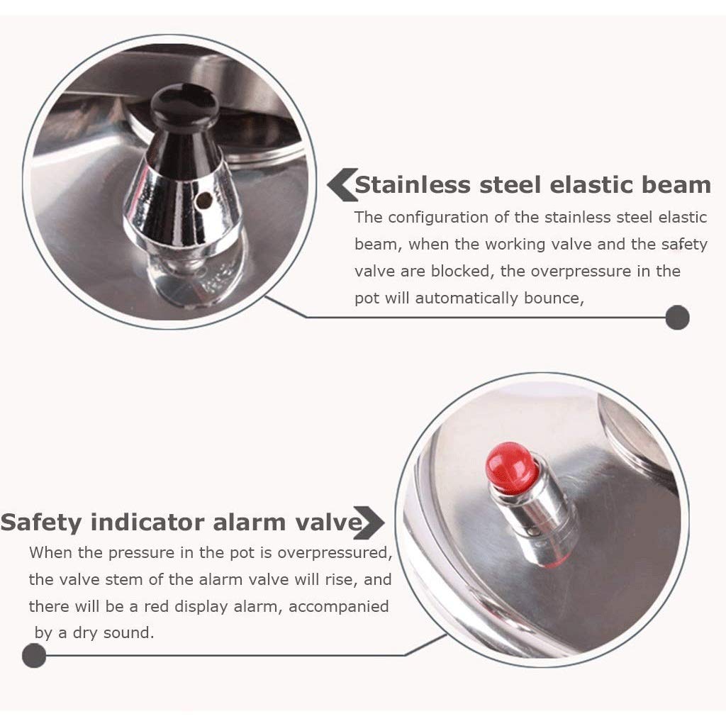 Aluminum Non-Stick Pressure Cooker 2L T92145