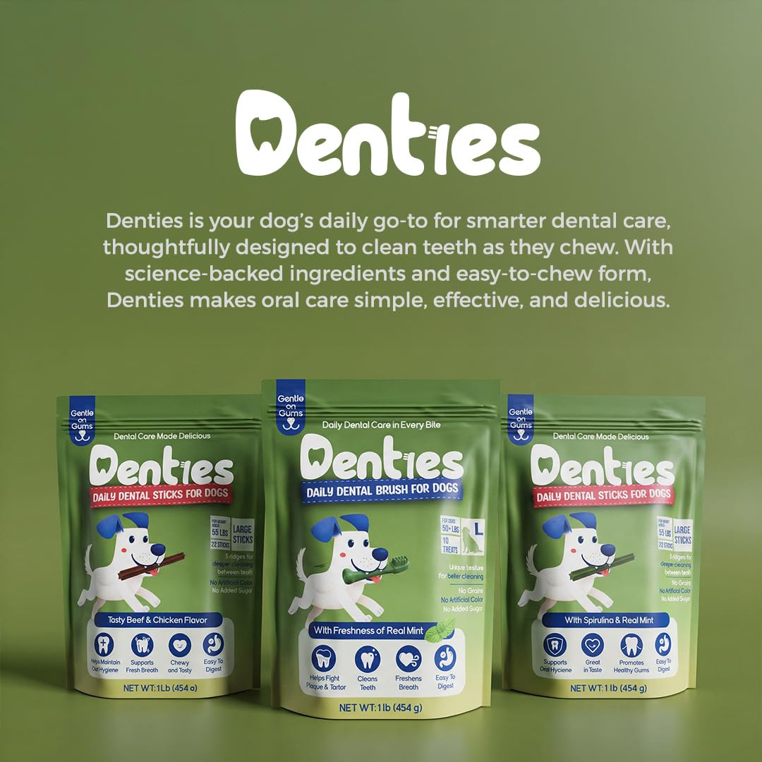 Dental Chews for Small Dogs 16 oz 35 Treats L89846