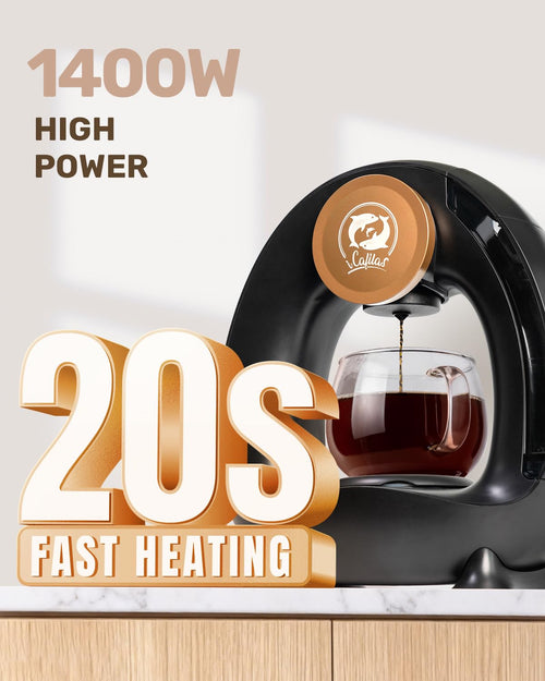 2-in-1 Mini Single Serve Coffee Maker O601213