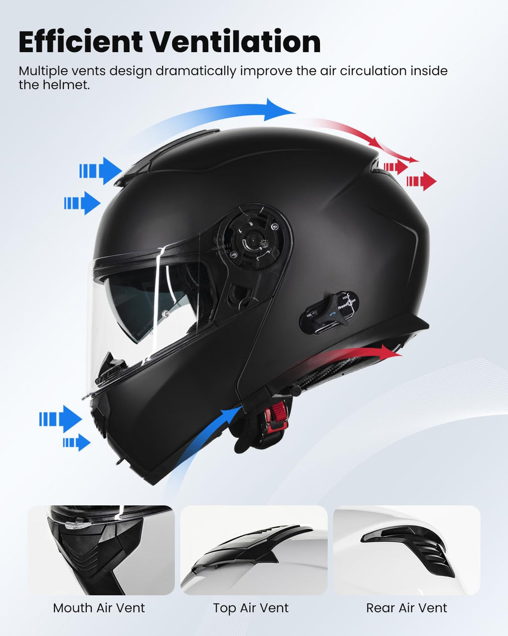 Modular Motorcycle Helmet V7421