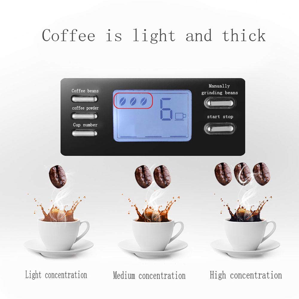 10 Cups Programmable Drip Coffee Machine with Glass Carafe S50581