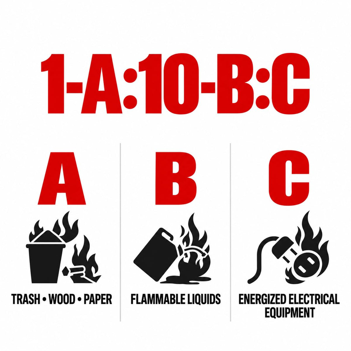 2.5 lb ABC Dry Chemical Fire Extinguishers 2-Pack Y4934