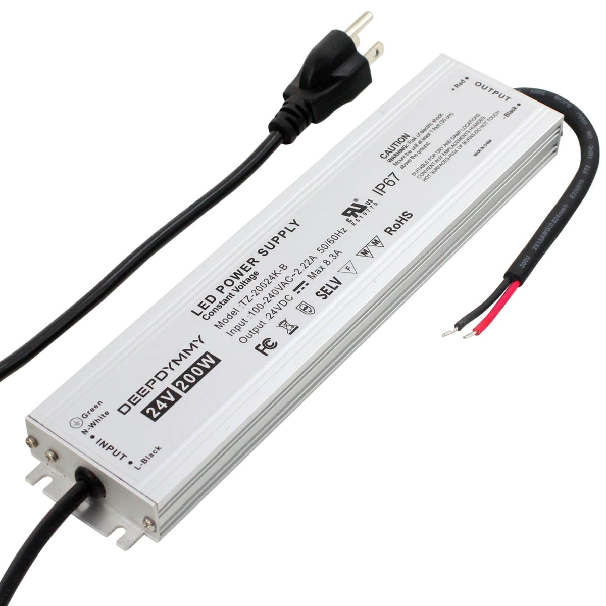 24V 200W Waterproof IP67 Power Supply P724410