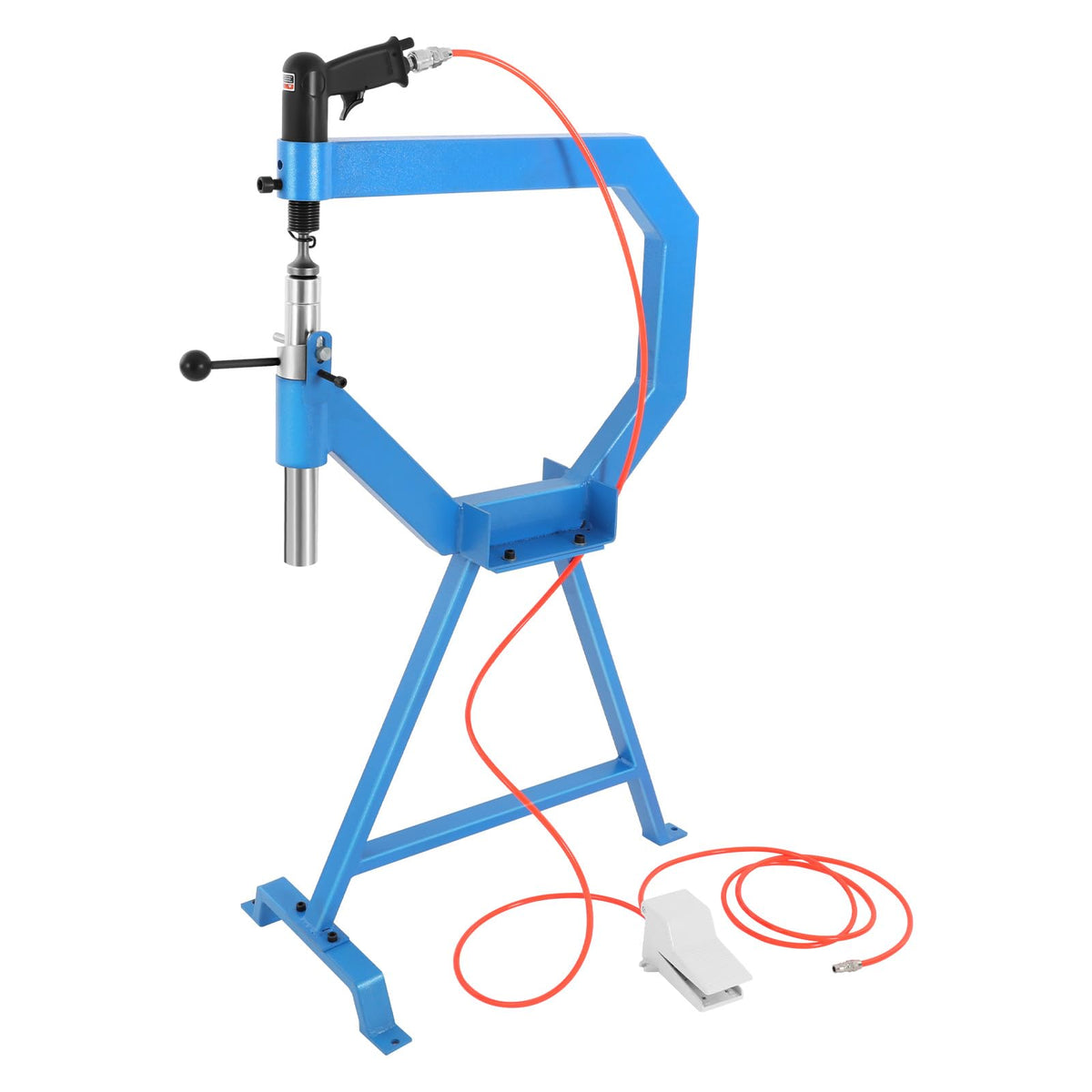 4" Pneumatic Planishing Hammer with Foot Pedal & Anvil F4025