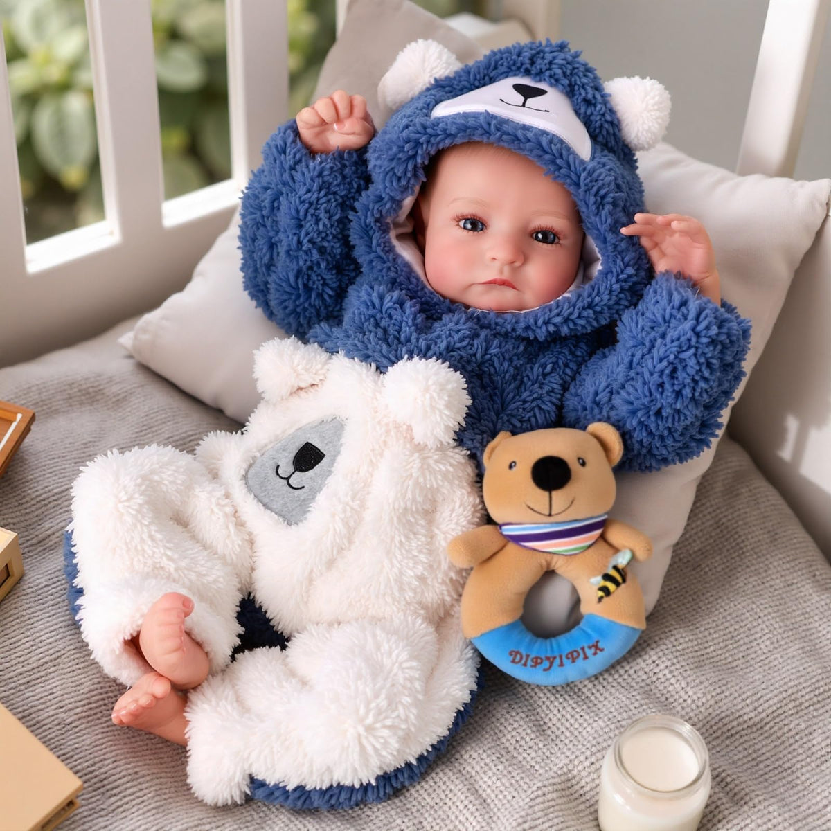 17 Inch Lifelike Reborn Baby Dolls Boy with Play Accessories Z442376
