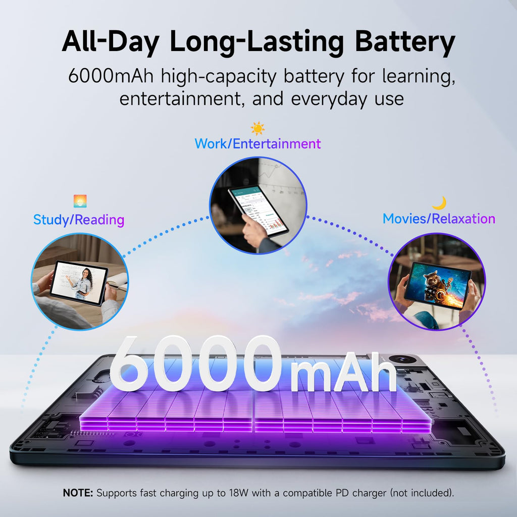 Android Tablet 10.1" FHD Display 4+128GB I9747