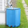 50 Gallon Collapsible Rain Barrel with Filter Spigot Overflow Kit X939
