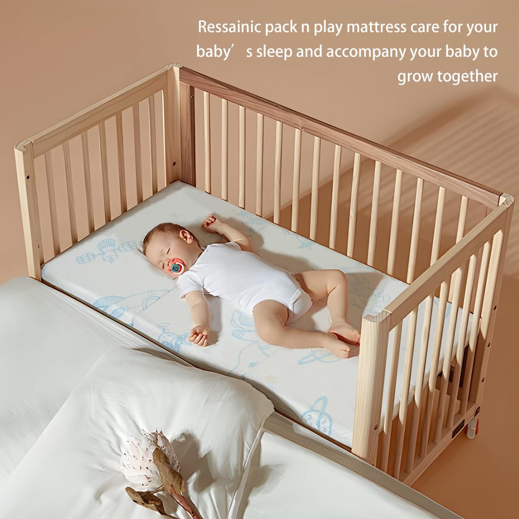 Trifold Portable Pack and Play Mattress Pad with Washable Cover X20831