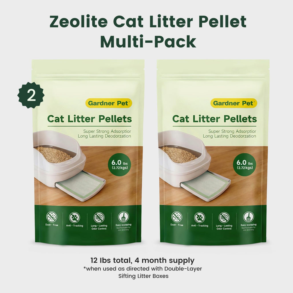 Zeolite Cat Litter Pellets 12 Lbs K4213