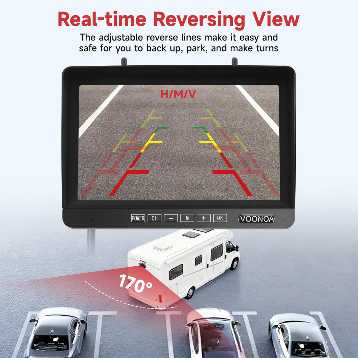 Wireless RV Backup Camera System V527