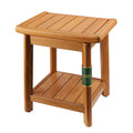 Waterproof Wooden Teak Shower Bench A135