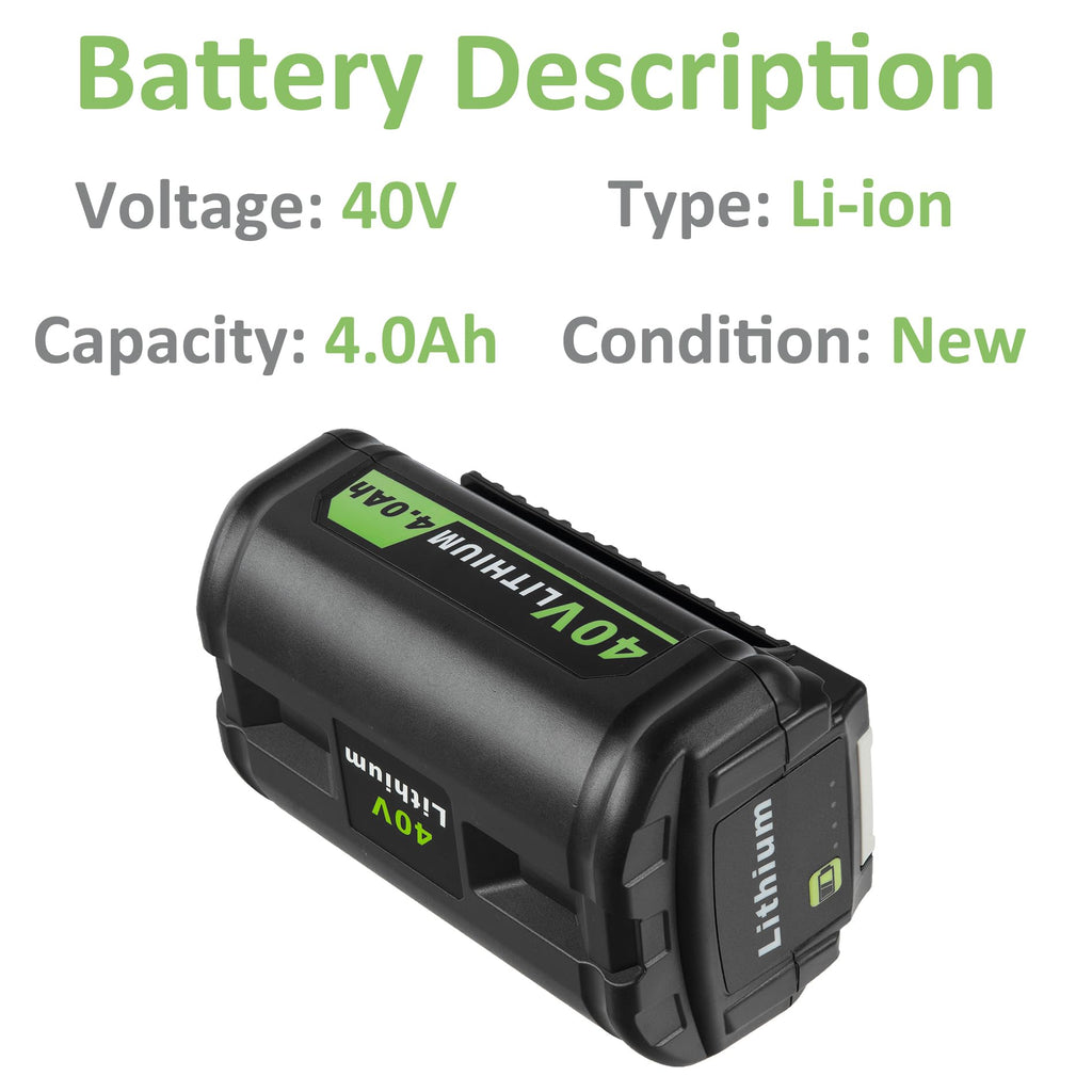40V Replacement Battery O148553