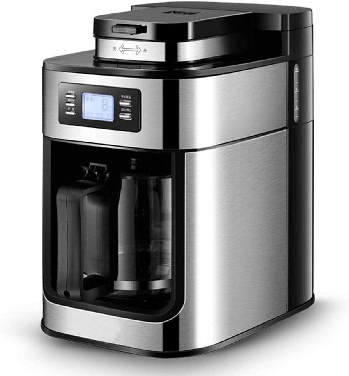 10 Cups Programmable Drip Coffee Machine with Glass Carafe S50581