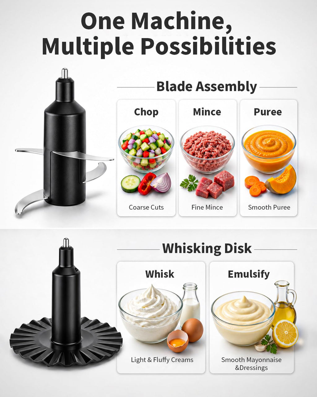 Electric Food Processor 4 Cup Food Chopper S432891