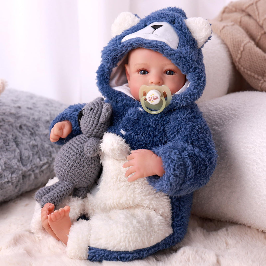 17 Inch Lifelike Reborn Baby Dolls Boy with Play Accessories Z442376