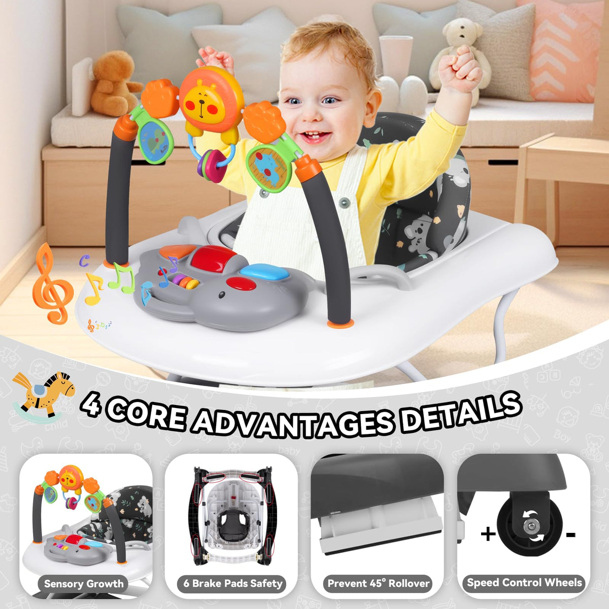 Foldable Baby Walker F58080