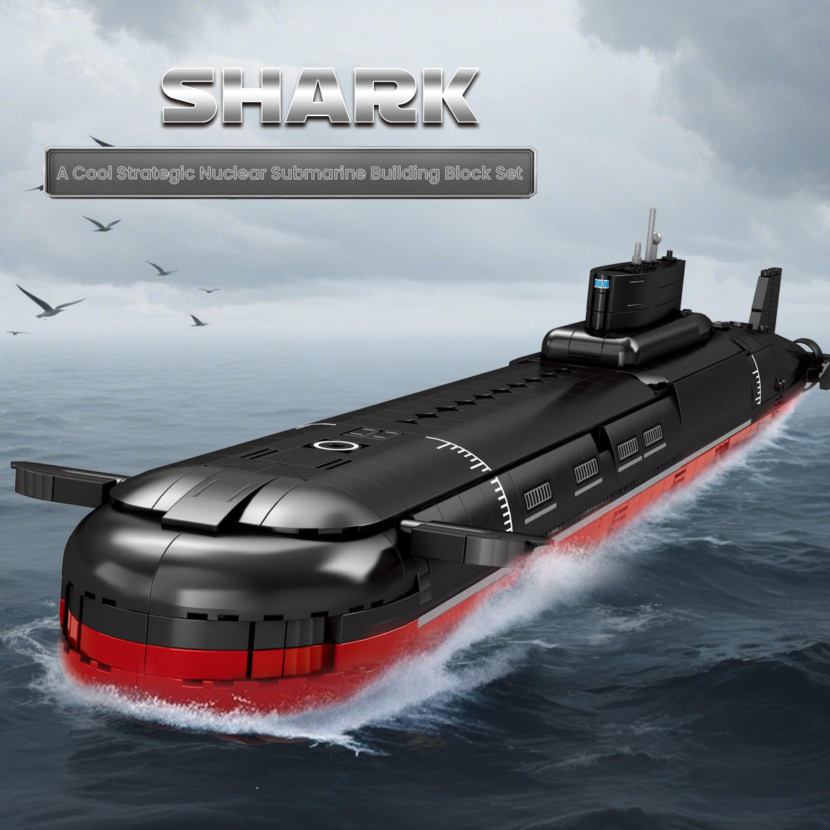 Nuclear Submarine Building Set Q80895