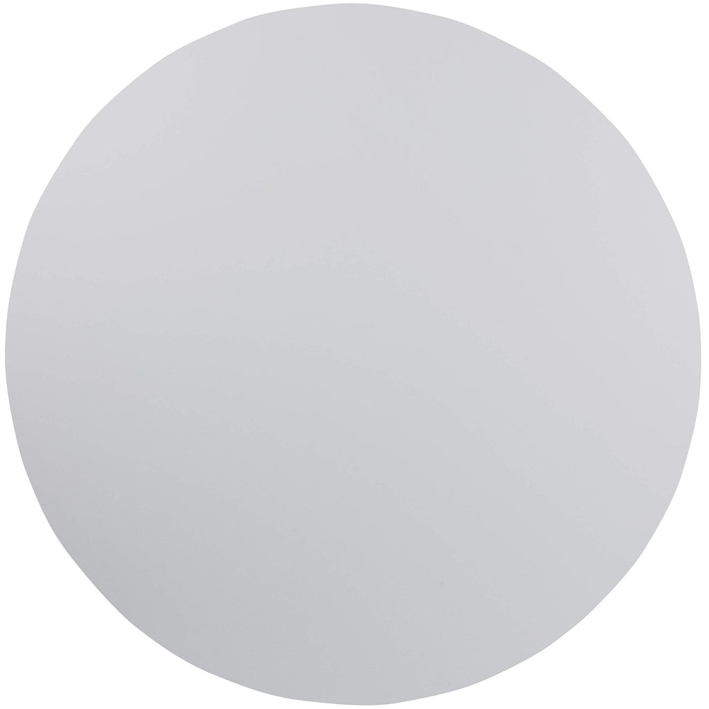 6-Foot Round Granite White Plastic Folding Table G36700