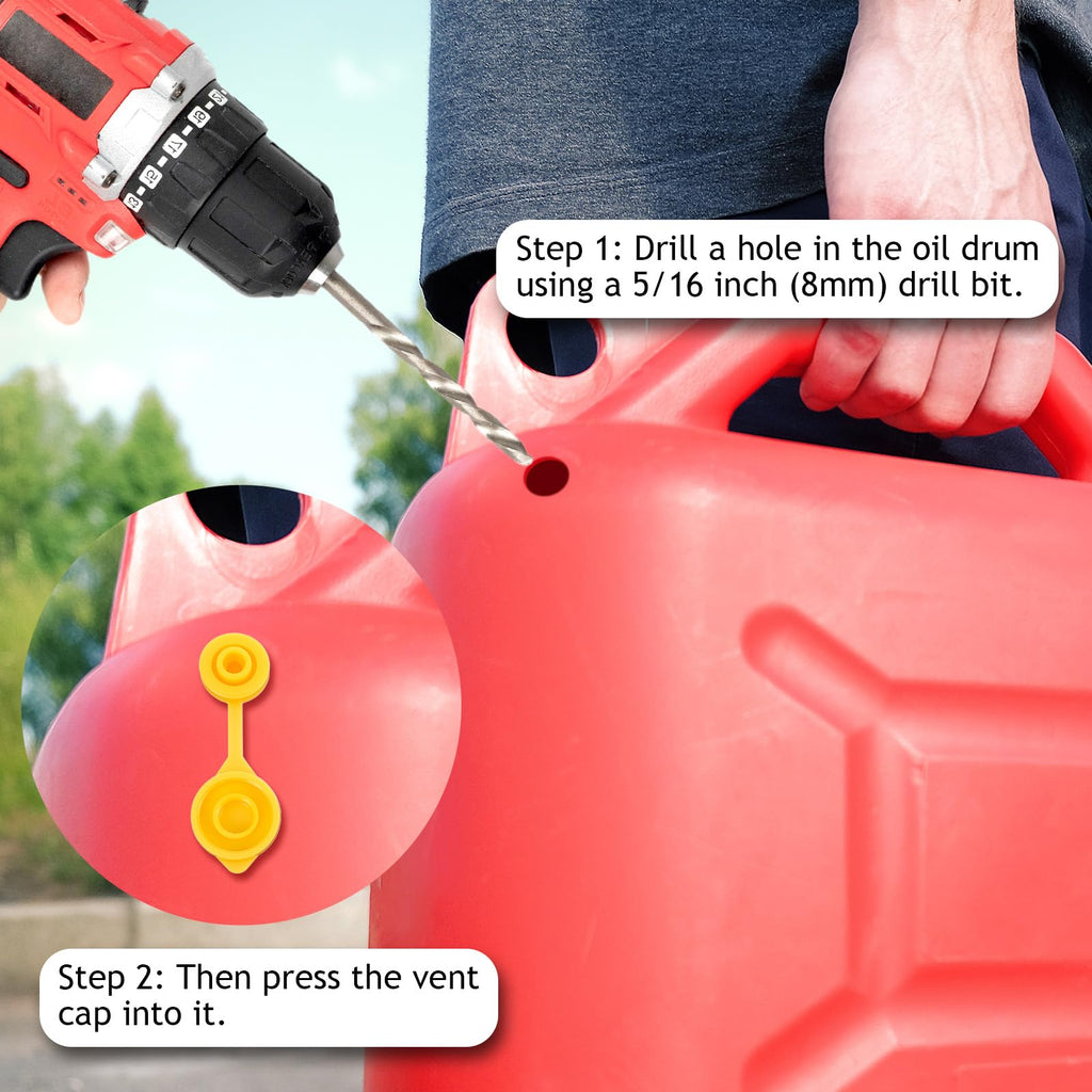 12PCS Yellow Gas Can Vents I402754