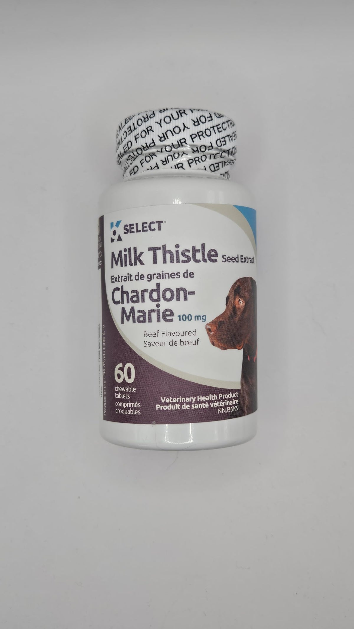 Milk Thistle Liver Support 60 Beef Chewable Tablets W653