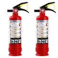 2.5 lb ABC Dry Chemical Fire Extinguishers 2-Pack Y4934
