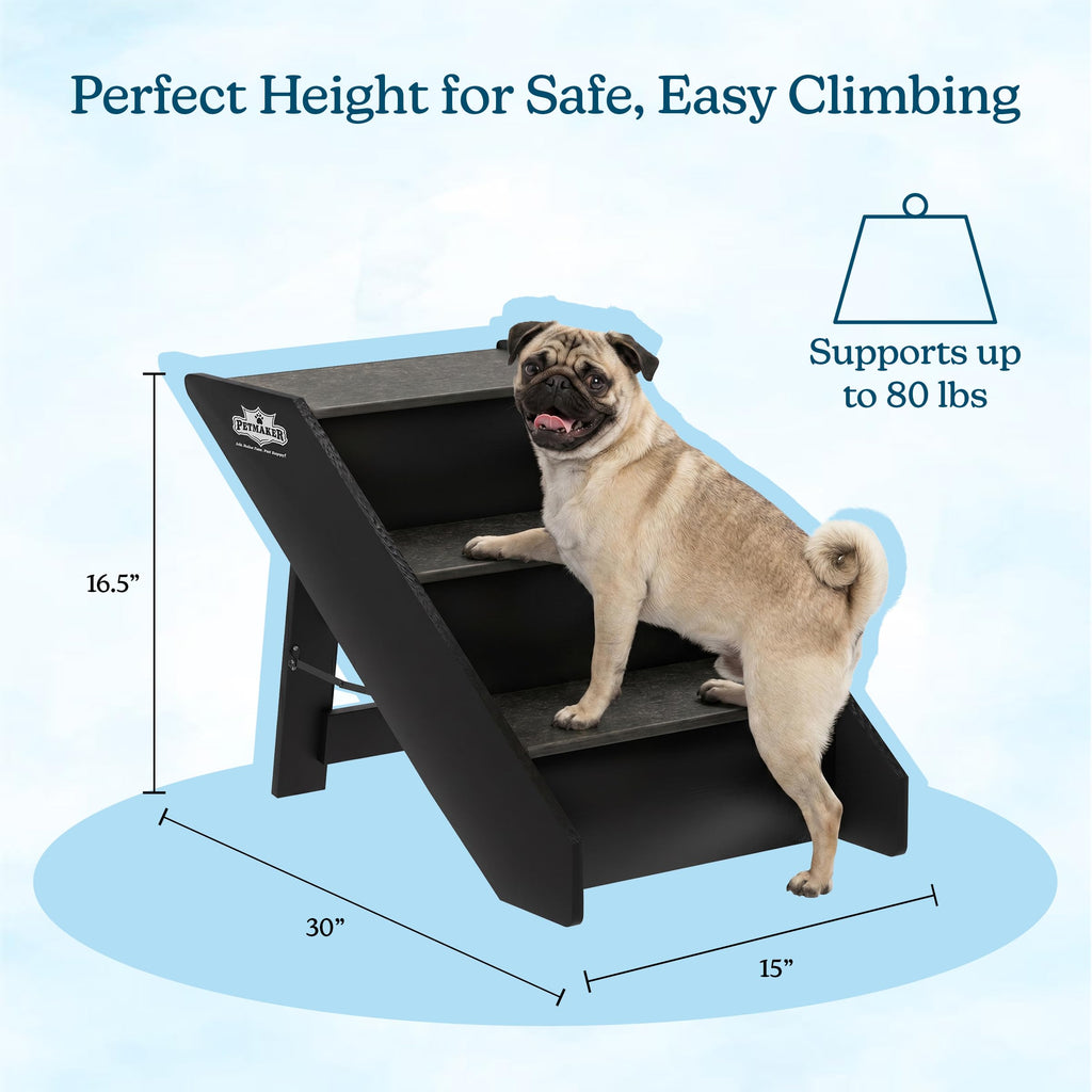 Foldable Nonslip 3-Step Pet Stairs K5422