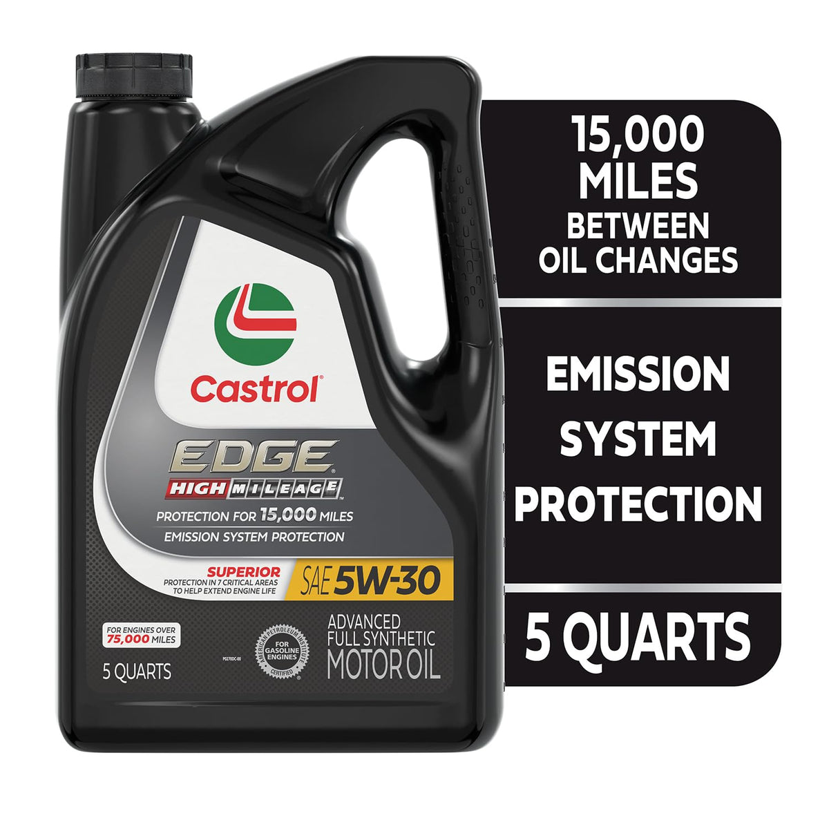 5W-30 Full Synthetic Motor Oil, 5 Quarts T7915
