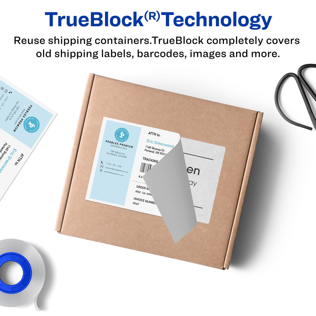 Printable Shipping Labels, 4" x 6", White, 20 Blank Address Labels Y246874