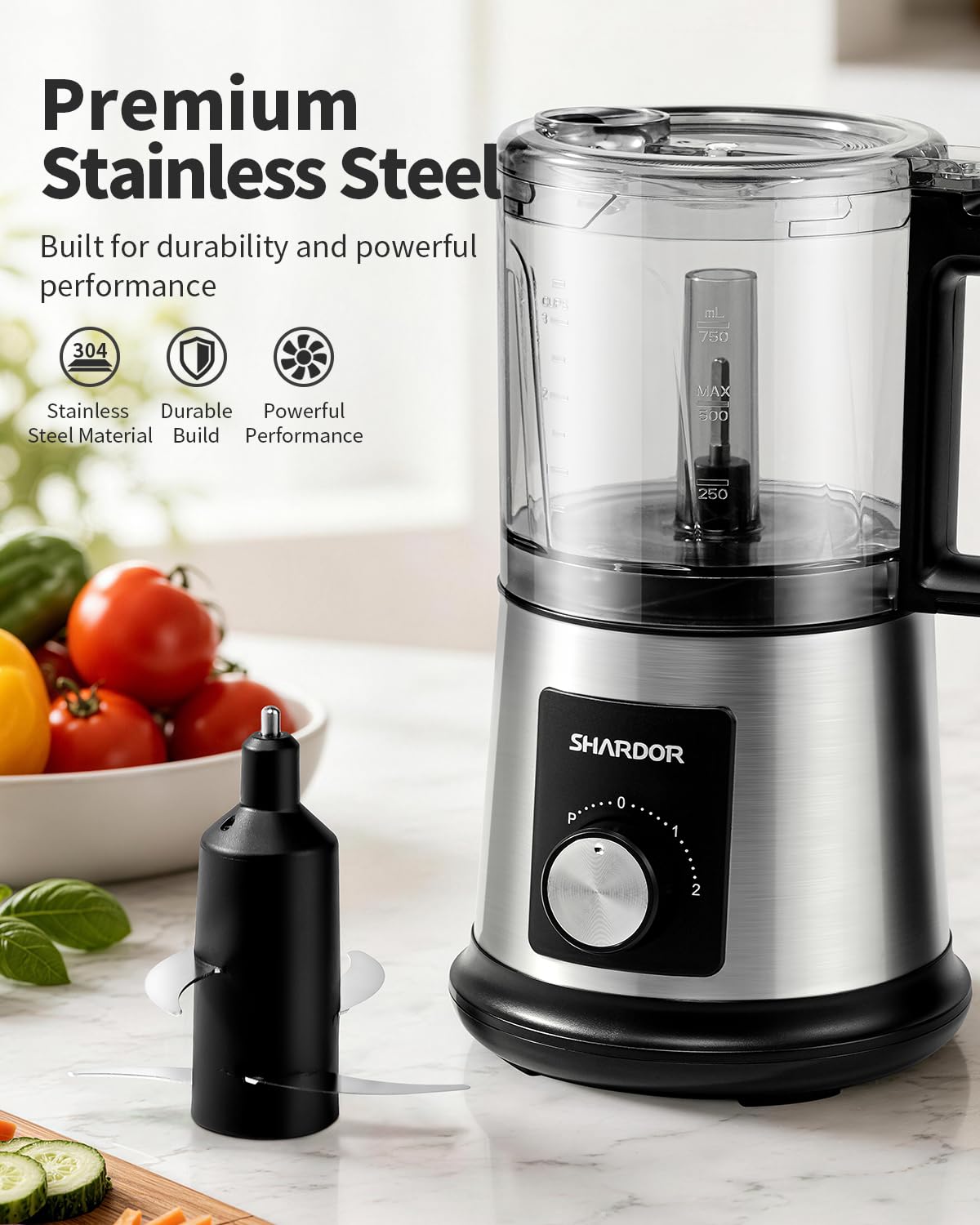 Electric Food Processor 4 Cup Food Chopper S432891