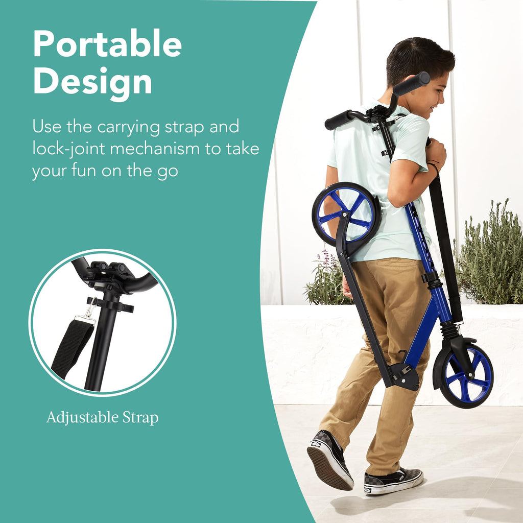 Foldable Large Wheel Kick Scooter with Suspension I394