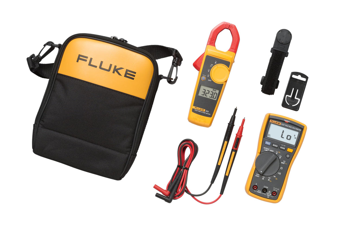 Multimeter and Clamp Meter Combo Kit with Test Leads and Carrying Case M152